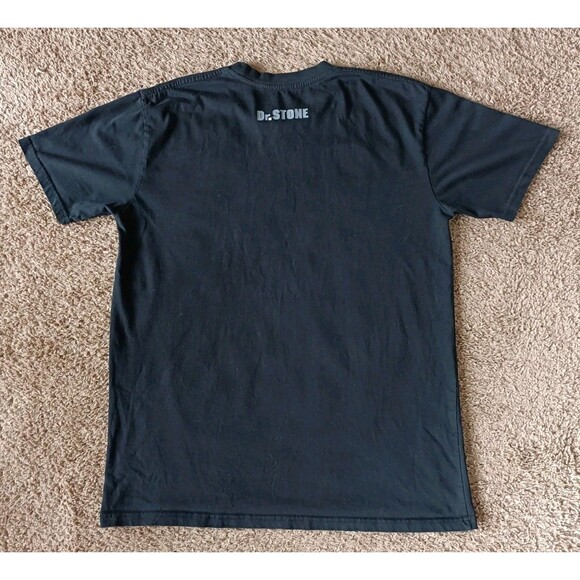 Dr.Stone Kohaku Beauty Science T-Shirt Men's Large Black Short Sleeve - Picture 4 of 6
